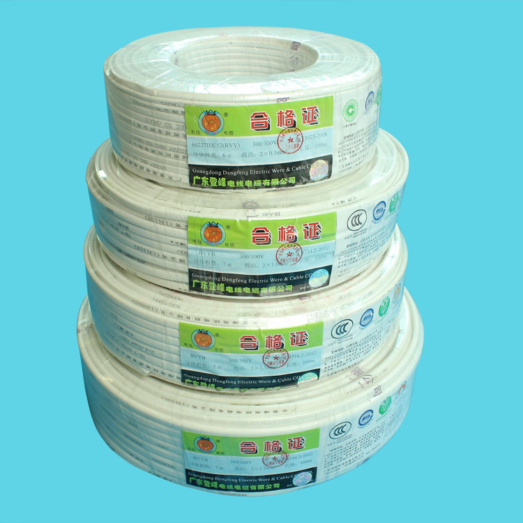 Copper core PVC insulated and sheathed wire (BVVB)